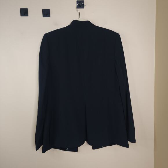 Banana Republic Seamed Lapel Long Blazer in Black Size 16 - Picture 6 of 10